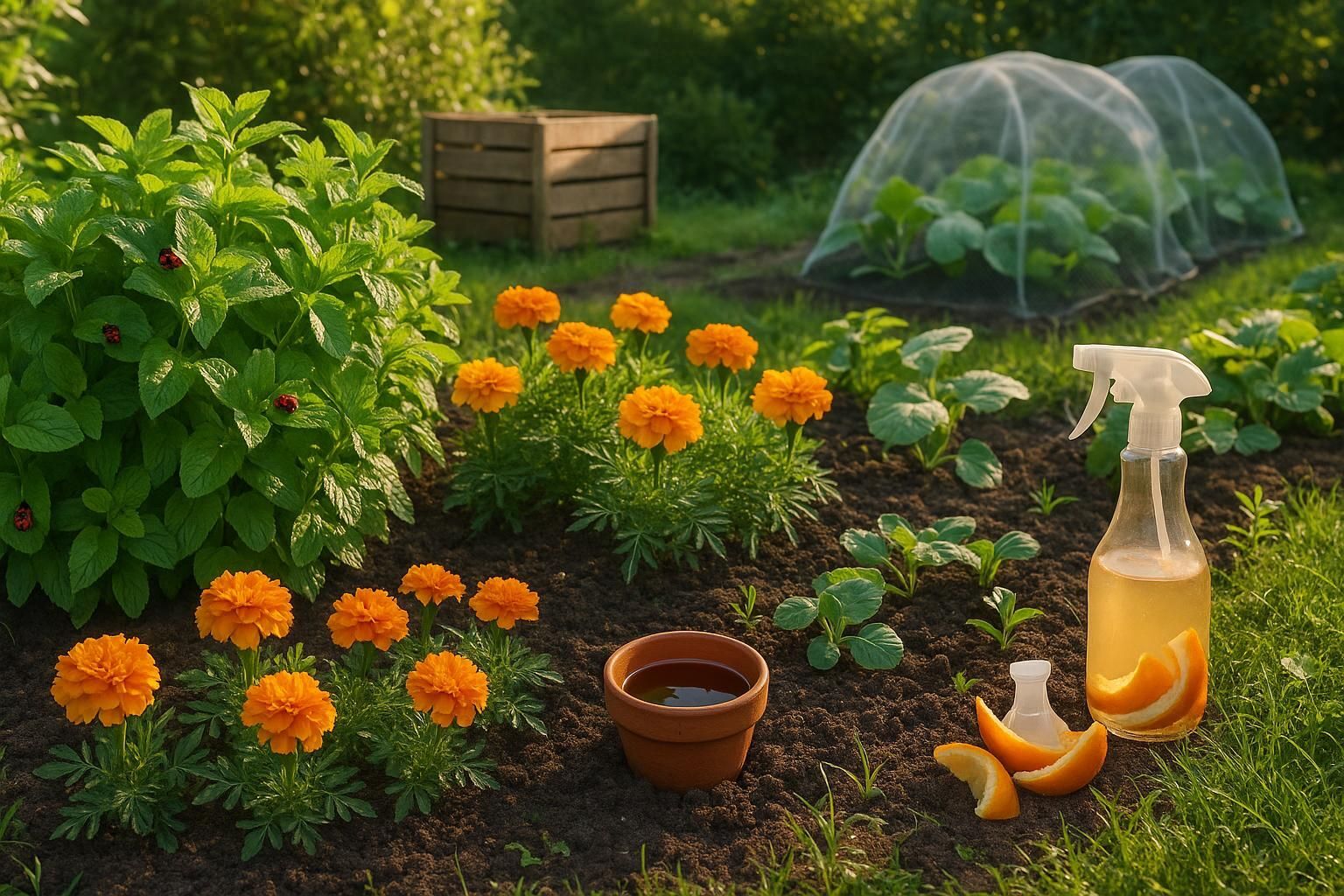Découvrez 7 astuces efficaces pour protéger votre jardin des nuisibles. Apprenez à éloigner les insectes et autres parasites grâce à des méthodes naturelles et pratiques qui garantiront la santé de vos plantes et la beauté de votre espace extérieur.