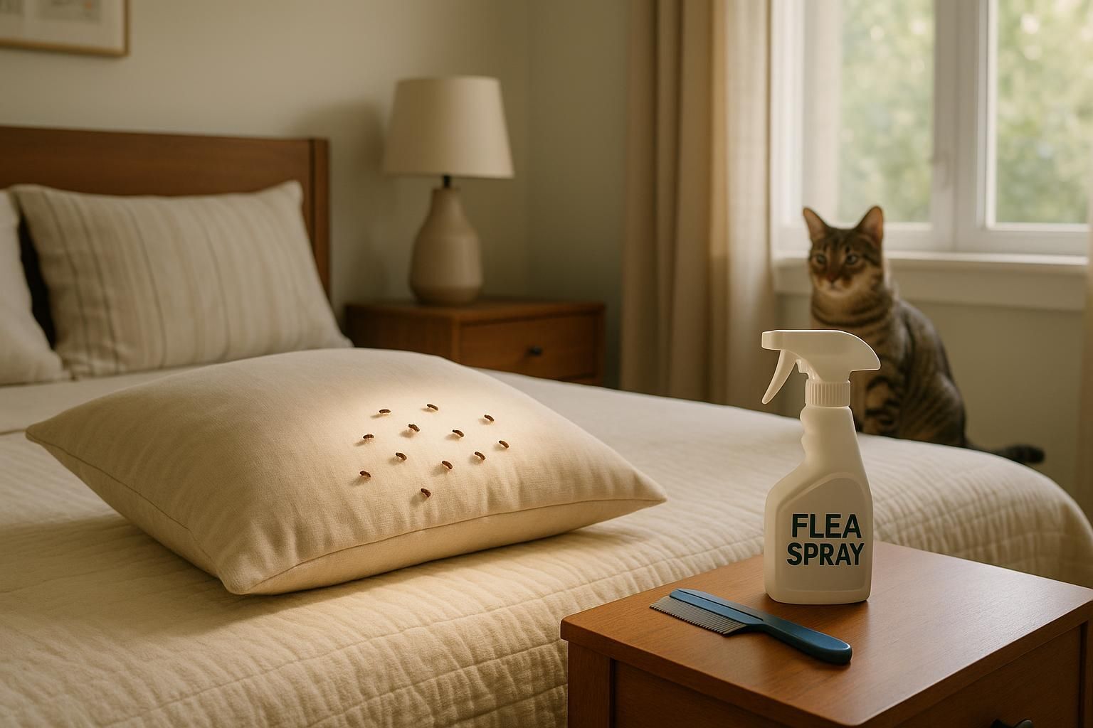 Découvrez des méthodes efficaces pour éliminer les puces de chat de votre lit. Apprenez à identifier les signes d'infestation, les traitements appropriés et des astuces pour prévenir leur retour, afin de garantir un environnement sain pour vous et votre animal.