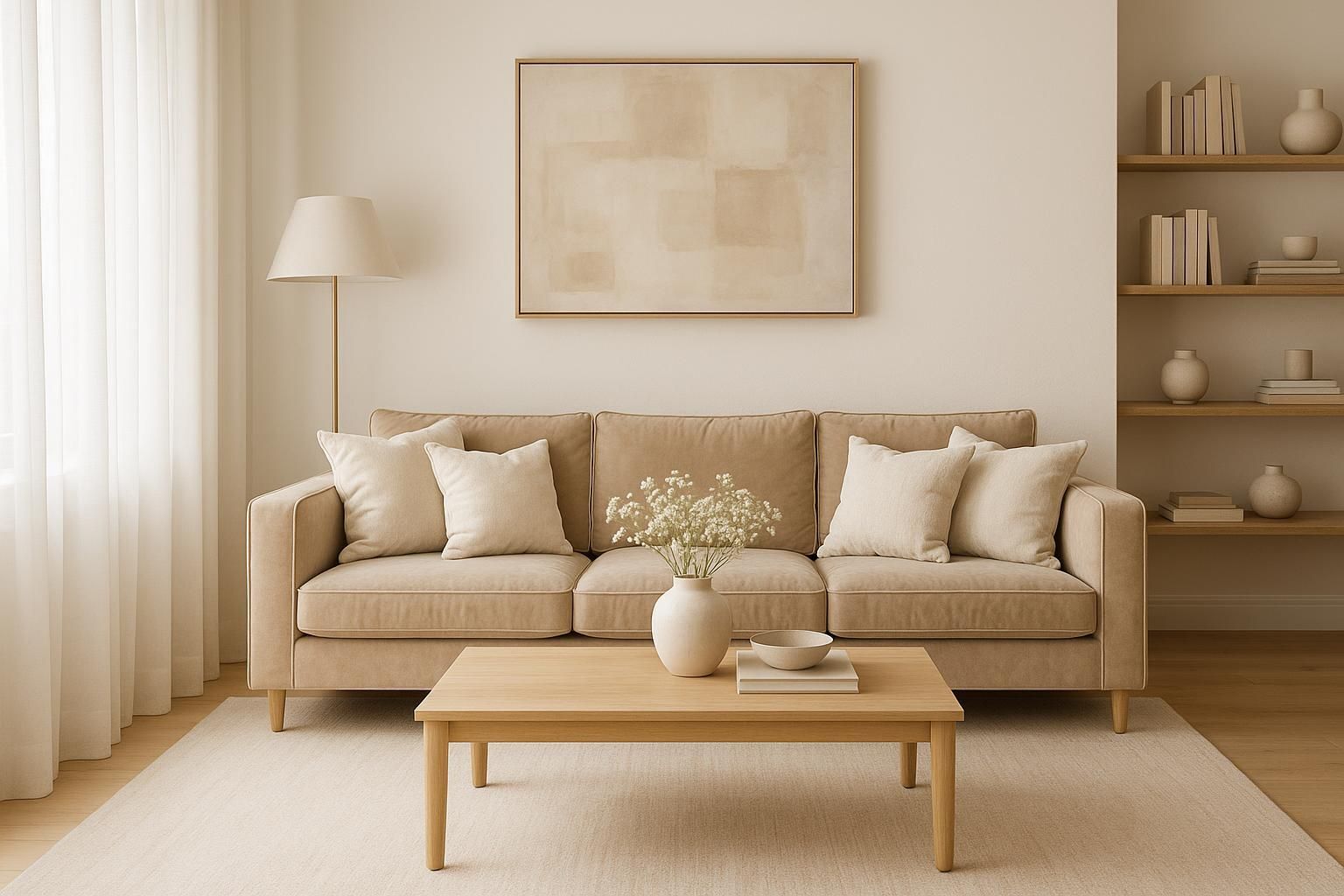 Découvrez des idées déco et des inspirations pour aménager un salon blanc et beige, alliant élégance et simplicité. Explorez nos conseils pour créer un espace chaleureux et raffiné qui met en avant votre style personnel.