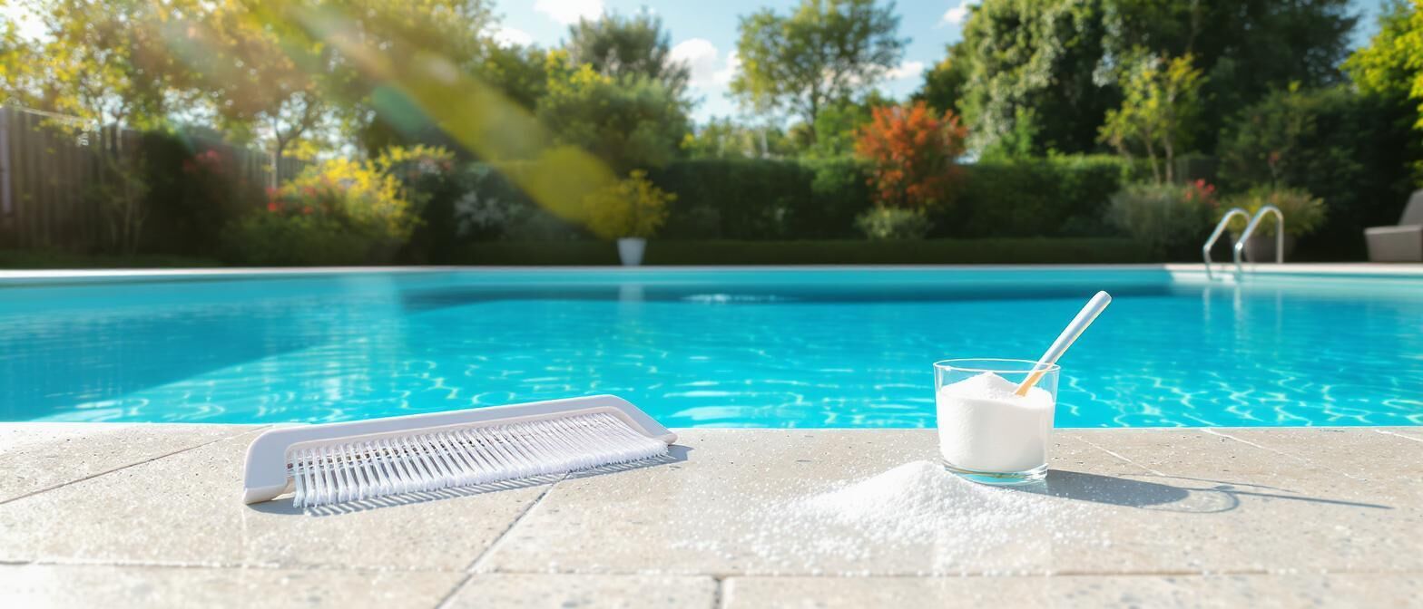Comprenez le rôle de l’acide cyanurique en piscine : stabilisant du chlore, dosage idéal, risques d’un excès et solutions pour une eau claire et saine.