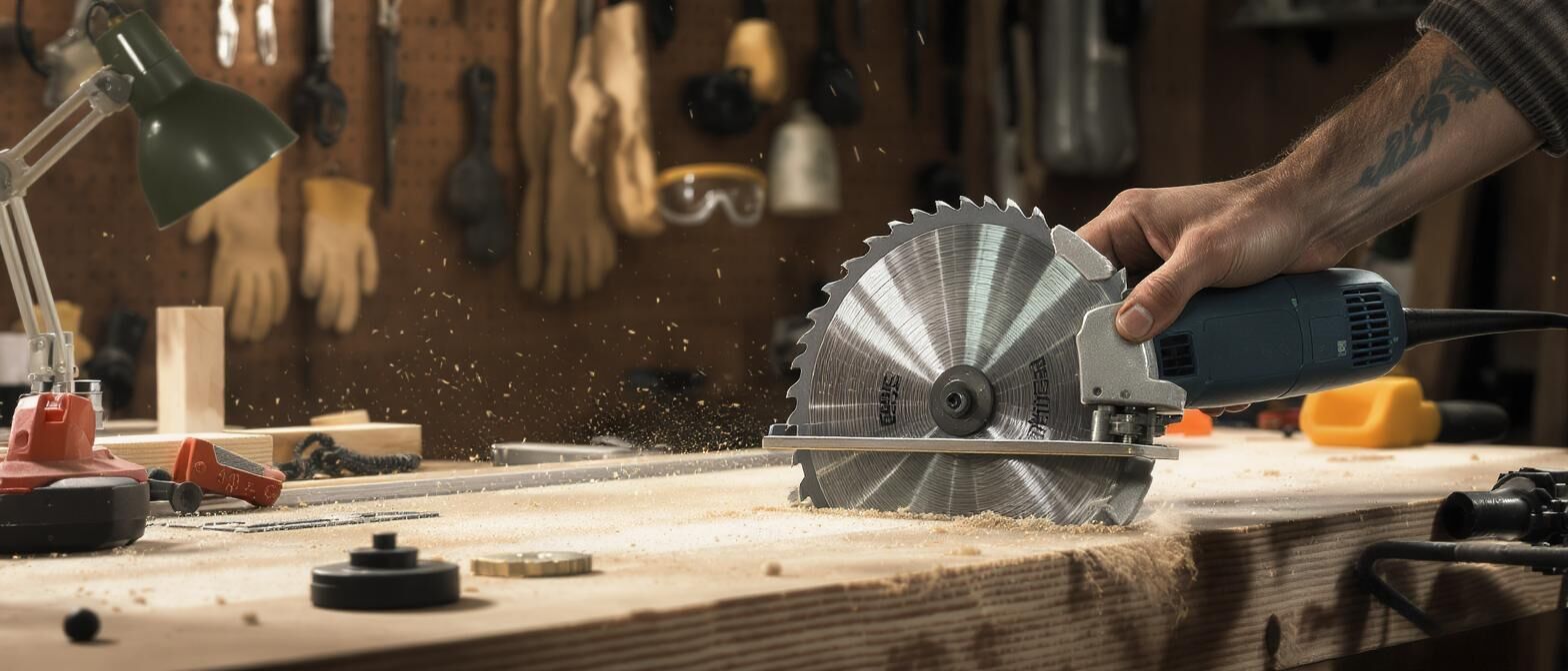 Découvrez notre guide pratique sur l'affûtage des lames de scie circulaire. Apprenez les techniques essentielles pour affûter vos lames en toute sécurité, augmenter leur durée de vie et améliorer vos performances de coupe. Suivez nos conseils experts pour réaliser un travail impeccable et éviter les accidents.