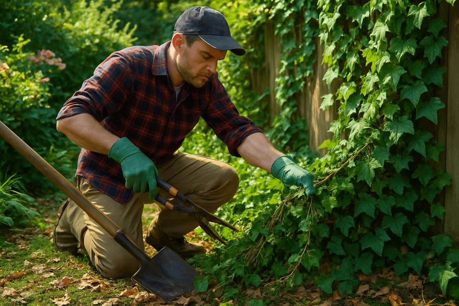 découvrez notre astuce rapide et simple pour éliminer efficacement le lierre envahissant de votre jardin. suivez nos conseils pratiques et retrouvez un espace vert propre en un rien de temps !